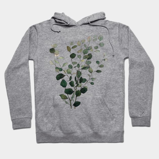 Green leaf Hoodie by K-pop design shop